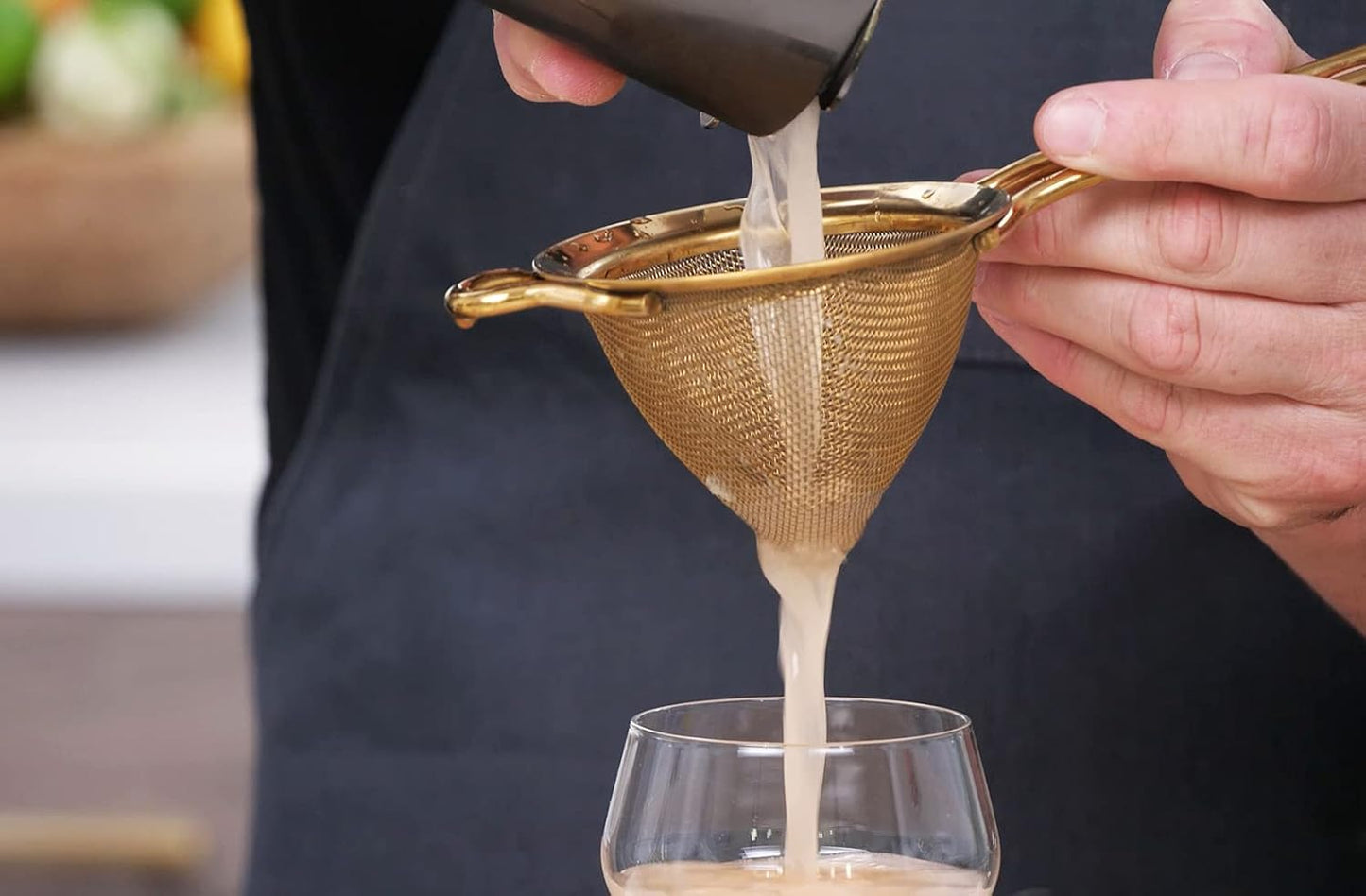 Barfly Fine Mesh Cocktail Strainer, Stainless