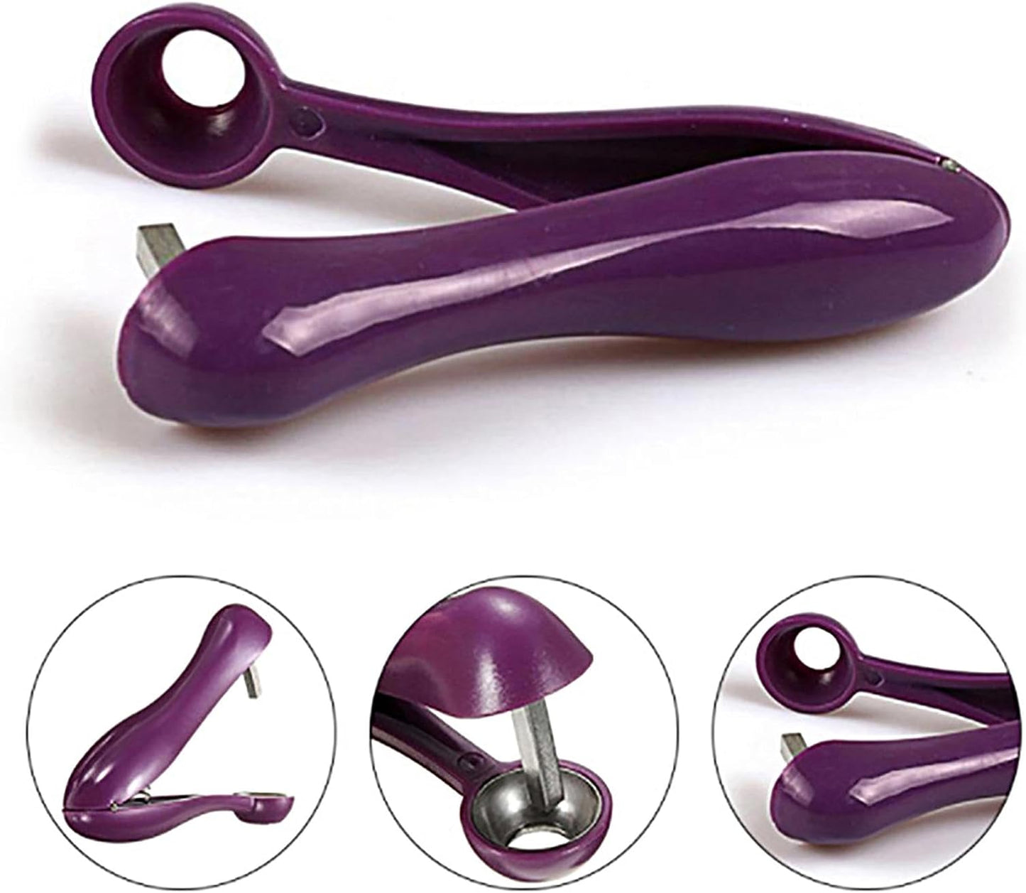 Cherry Corer - Fruit Corer - Portable Olive and Cherry Pitter Remover, Cheery Seed Remover, Multi-Function Fruit Corer and Pitter Remover, Suitable for Home Kitchen, Cherry, Jujube and Red Date