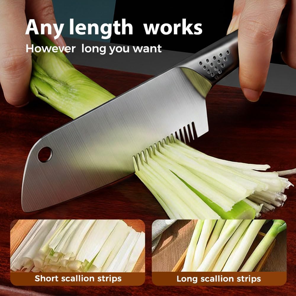 Stainless Steel Peeler, Handheld Multi-Purpose Julienne Vegetable Slicer Tool for Carrot, Cucumber with Comfort Handle & Hanging Hole (1PC)