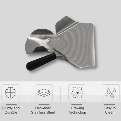 French Fry Scoop & Scooper - Polycarbonate Multipurpose Utility Scooper for Ice Candy Snacks & More