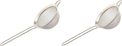 Norpro Stainless Steel Strainer, 4-inch, Silver, 1 Count (Pack of 1)