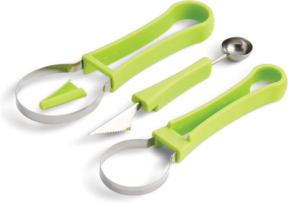 HIC Kitchen Spiral Vegetable Slicer, 18/8 Stainless Steel Blades