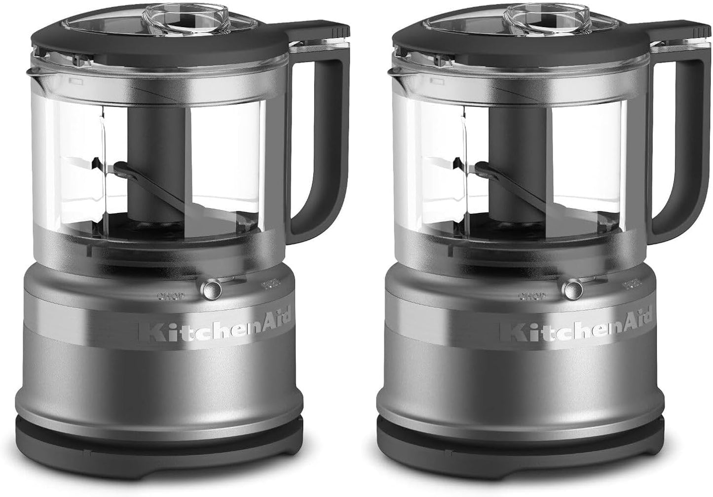 KitchenAid 3.5 Cup Food Chopper KFC3516CU, Contour Silver