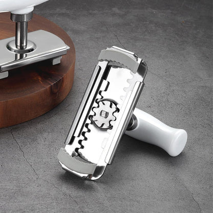 Jar Opener Stainless Steel Adjustable Tool for 1-4 inches Bottle Can Lids, Fit Seniors, Arthritis, Women, Chilren, Weak Hands