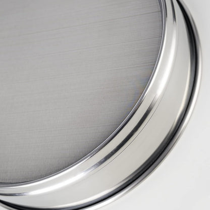 LABALPHA 120 Mesh Lab Sieves, #120 Mesh Test Sieve, 8'' Diameter, 304 Stainless Steel Wire Cloth (0.125mm)