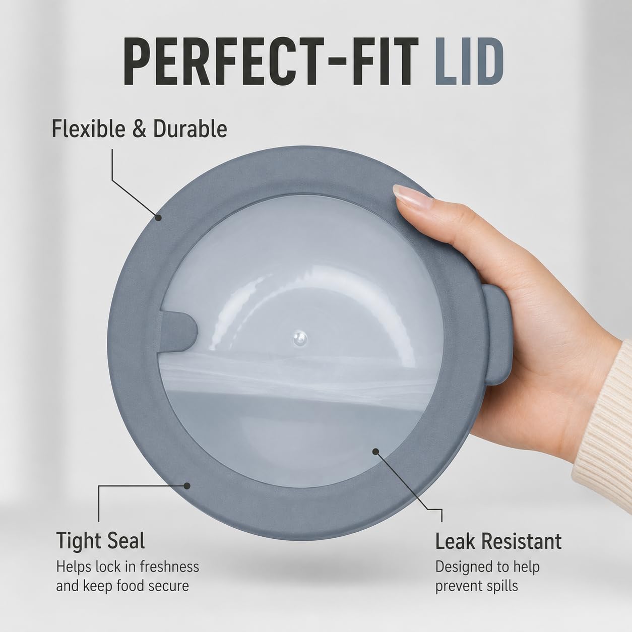 Mixing Bowls with Lids, 8-Piece Airtight Leak-Proof Nesting BPA-Free Bowl Set for Kitchen & Food Storage, Large 4200ml Capacity, Microwave & Dishwasher Safe