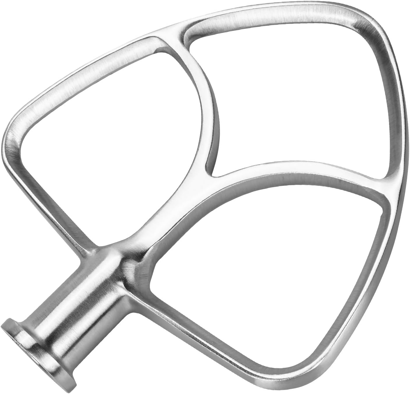 Mixer Attachments for KitchenAid 4.5–5 Quart Tilt-Head Stand Mixers – Compatible with Artisan & Classic – Beaters, Whisks, Dough Hooks & Attachment Sets by MMOBIEL (6-wire Whip, Stainless Steel)