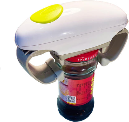 Jar Opener for weak hands, Automatic Jar Opener for seniors with arthritis, Electric Jar Openers for Seniors, Fits 1.2" - 3.5" Lid size, Suitable for the elderly/arthritis (High version）