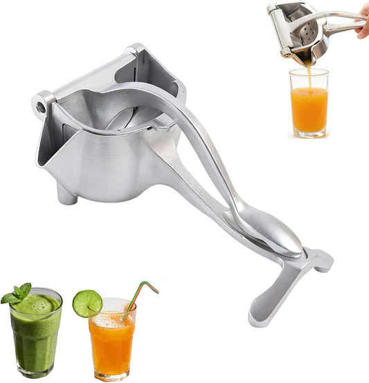 2026 New Model Manual Juicer Press, Aluminum Alloy Lemon Squeezer & Citrus Pomegranate Grapefruit Extractor, 0.6L Capacity, Ergonomic Non-Slip Grip for Easy Cleaning, Kitchen Juice Tool.