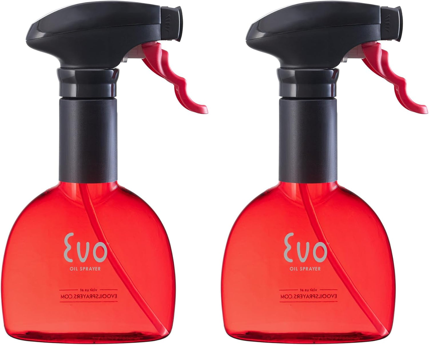 Evo Oil Sprayer Minis, Non-Aerosol for Olive, Cooking Oils, and Vinegars, 8-Ounce Capacity, 1 Each Yellow and Green