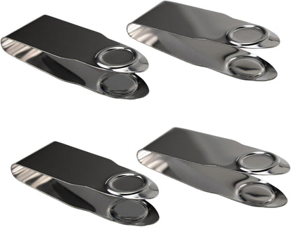 4 Pcs Stainless Steel Strawberry Huller and Fruit Stem Remover - Kitchen Tools for Strawberries, Cherry Tomatoes and More