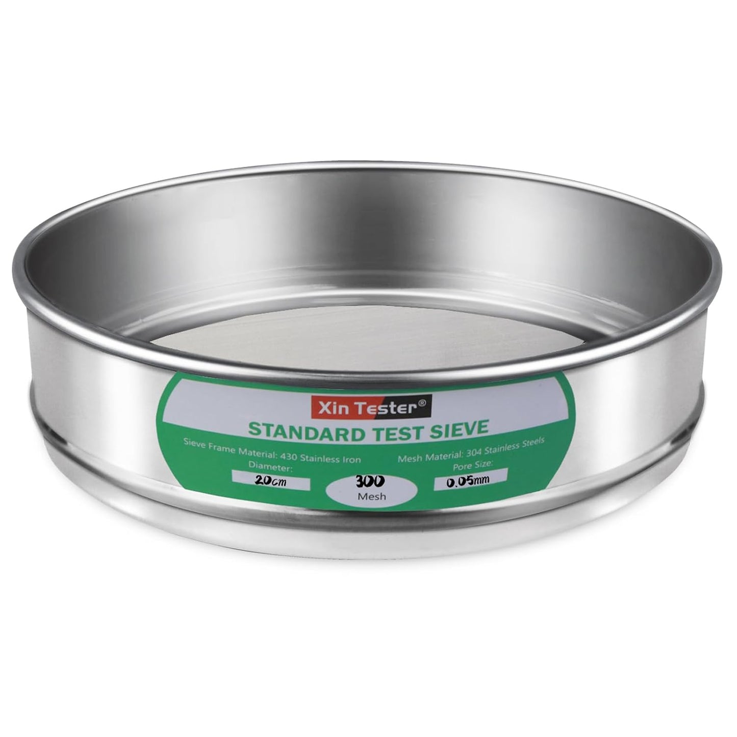 Xin Tester 325 mesh Standard Mesh Lab Sieves Laboratory Sample Test Analysis Sieve Dia 7.88 Inches