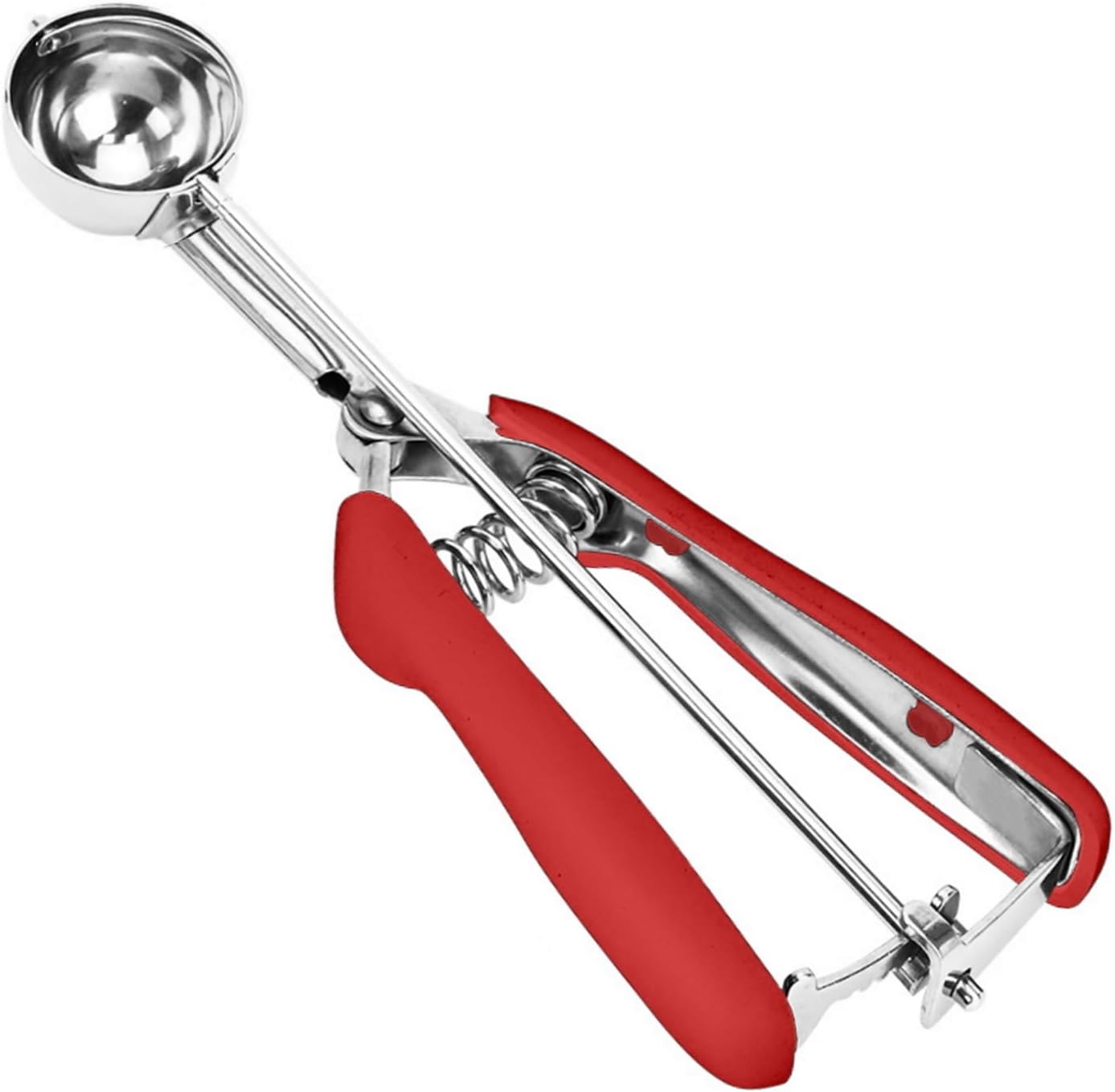 Ice Cream Scoop, 18/8 Stainless Steel Cookie Scoop, Cookie Scoops for Baking, 2 Tbsp/ 30 ml/ 1 oz Cookie Dough Scoop, Ice Cream Scooper with Trigger Release, Cookie Scooper for Baking