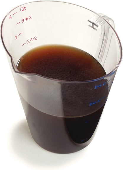 Carlisle FoodService Products 4314107 Commercial Plastic Measuring Cup, 1 Cup, Clear