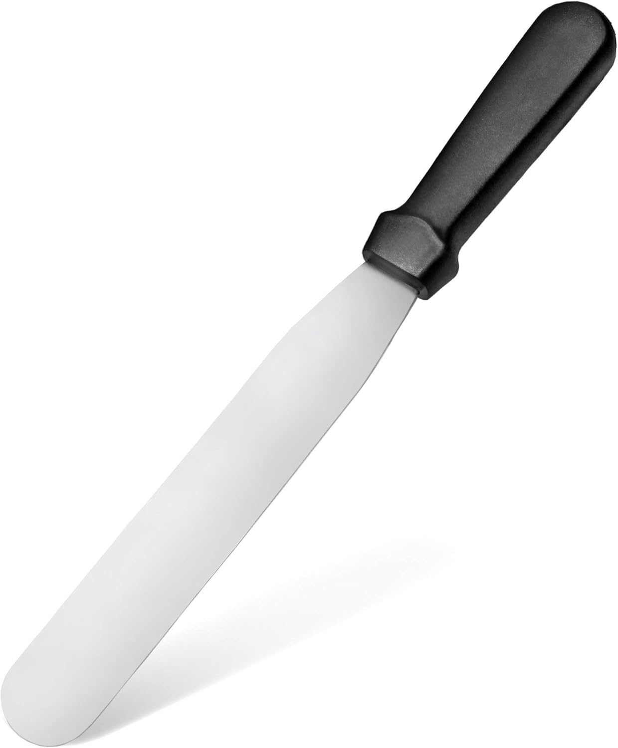 New Star Foodservice Straight Icing Spatula, 12 Inch Blade, 17 Inch Overall, Bakery-Grade Stainless Steel Cake Frosting Spatula