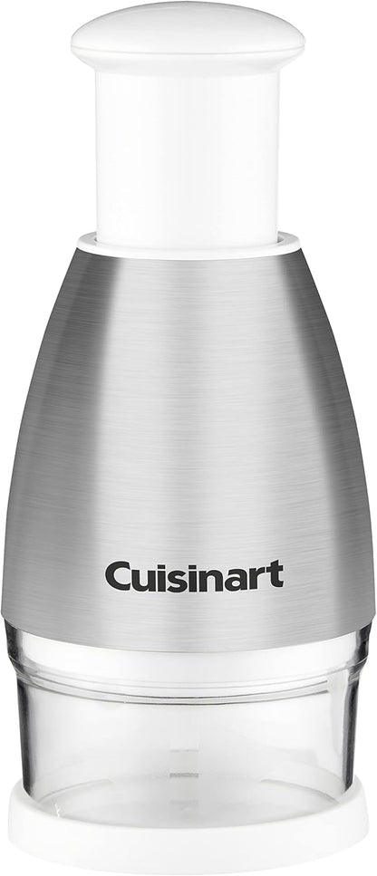 Cuisinart Chopper, Stainless Steel/Black, CTG-00-SCHP, 8.2" x 3.9" x 3.9"