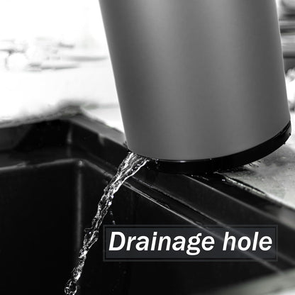 Kitchen Utensil Holder for Countertop 360° Rotating Utensil Caddy Extra Large Utensil Crock Cooking Utensil Holder for Kitchen Counter