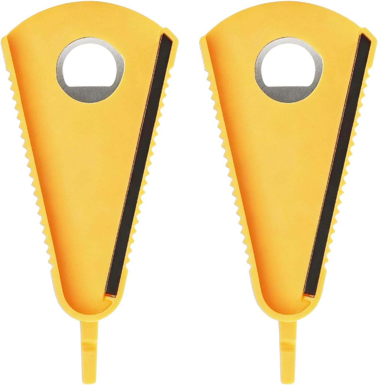 2Pcs Adjustable Jar Opener, Stainless Steel Labor-Saving Can Opener for Weak Hands Seniors, Universal Bottle Lid Gripper Tool for All Size Jars & Bottles