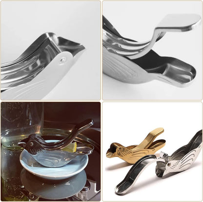 Manual Lemon Juicer, Manual Lemon Slice Squeezer, Portable Lime Press, Bird Shape Hand Juicer for Orange Lime Pomegranate
