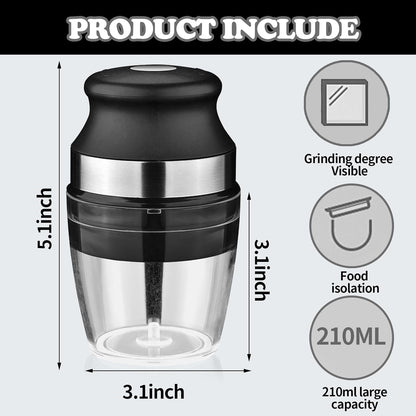 Garlic Crusher Press,Garlic Grinder Twister Easy-Clean, Multifunctional Garlic Smasher Dishwasher safe, Ideal Garlic Crusher Tool Garlic Grinder Masher Onion Chopper, Blender to Vegetable for Kitchen