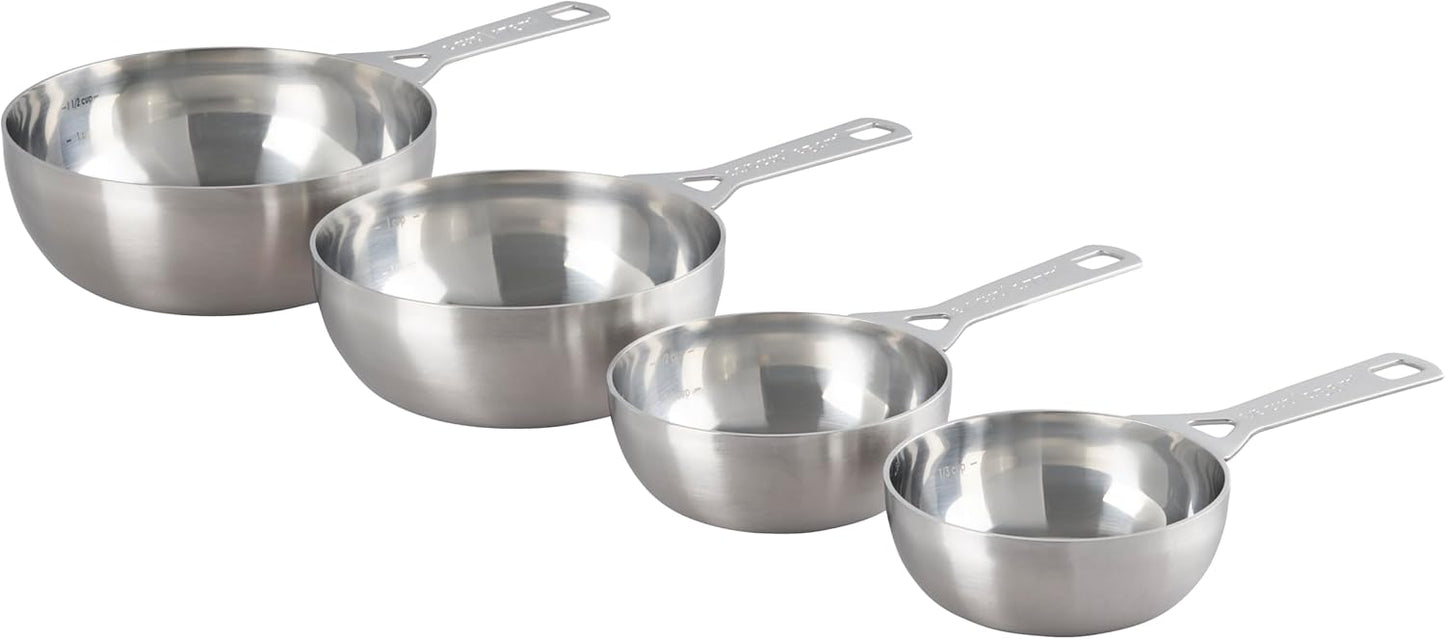 Le Creuset Measuring Spoons, Gold, Set of 5 (1/8,1/4,1/2,1Tsp,1Tb)
