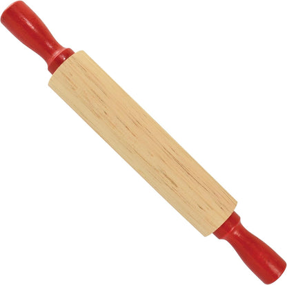 R & M International Mini Rolling Pin, Carded, One Size, Brown
