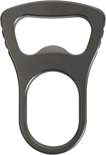 Titanium Beer Bottle Opener, Handcrafted in Solid Titanium Alloy, Bar Gift for Opening Beer Top, More Sturdy Than Brass and Stainless Steel Bottle Openers