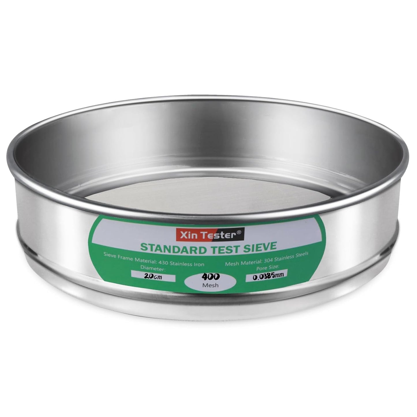 Xin Tester 325 mesh Standard Mesh Lab Sieves Laboratory Sample Test Analysis Sieve Dia 7.88 Inches