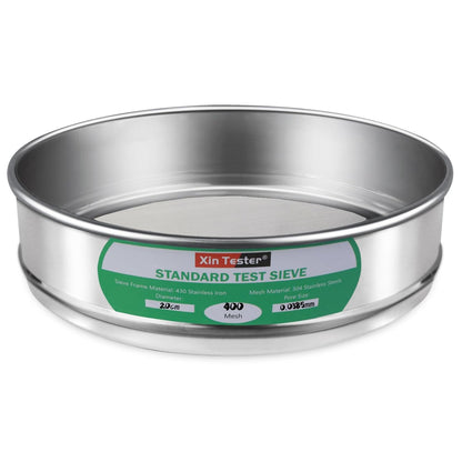 Xin Tester 325 mesh Standard Mesh Lab Sieves Laboratory Sample Test Analysis Sieve Dia 7.88 Inches