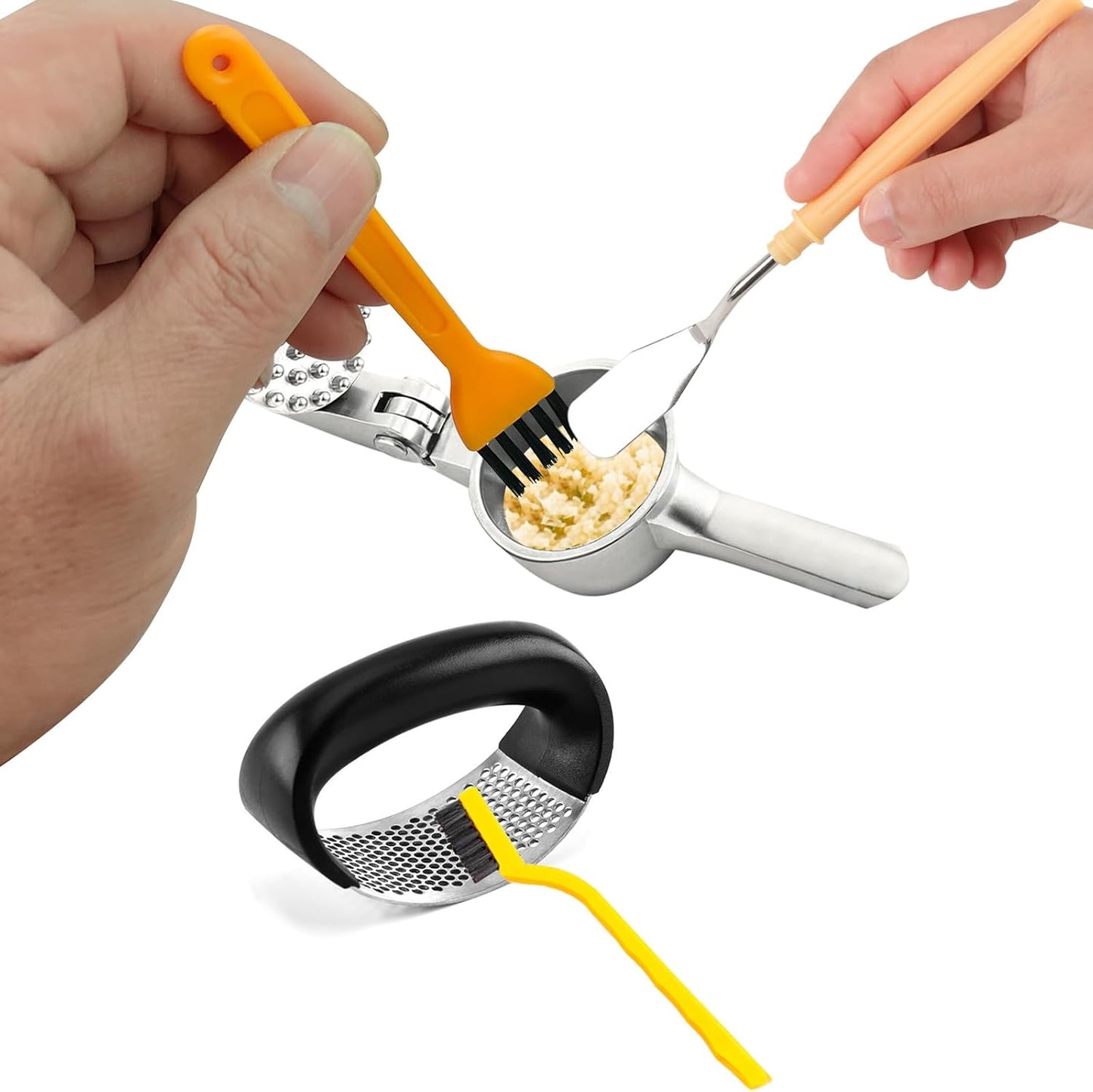 Garlic Press Cleaner Tool,Suitable for Cleaning a Variety of Garlic Press.