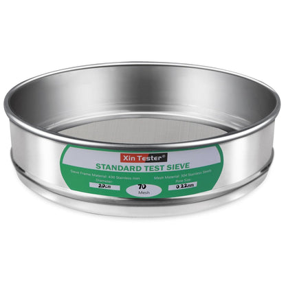 Xin Tester 325 mesh Standard Mesh Lab Sieves Laboratory Sample Test Analysis Sieve Dia 7.88 Inches