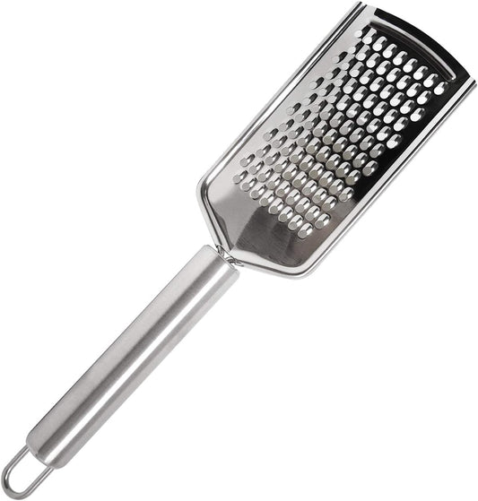 1PCS Stainless Steel Cheese Grater Lemon Zester with Handle for Vegetables Lemon Cheese Chocolate