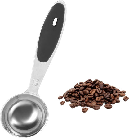1 Tbsp(3 Tsp | 15 Ml |15 Cc| 0.5 Oz) Long Handle Measuring Spoon, Stainless Steel Table Spoon Coffee Scoop with Non-slip Handle for Coffee Brewing, Cooking, Baking (1 Pack)