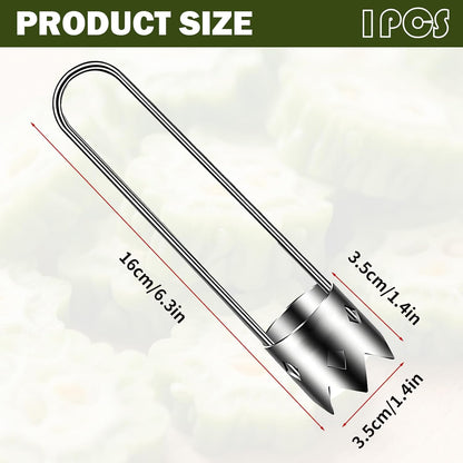 1 Pcs Red Bell Pepper Seed Corer,Pepper Corer,For Removing Fruit Vegetable Cores,Kitchen Gadget