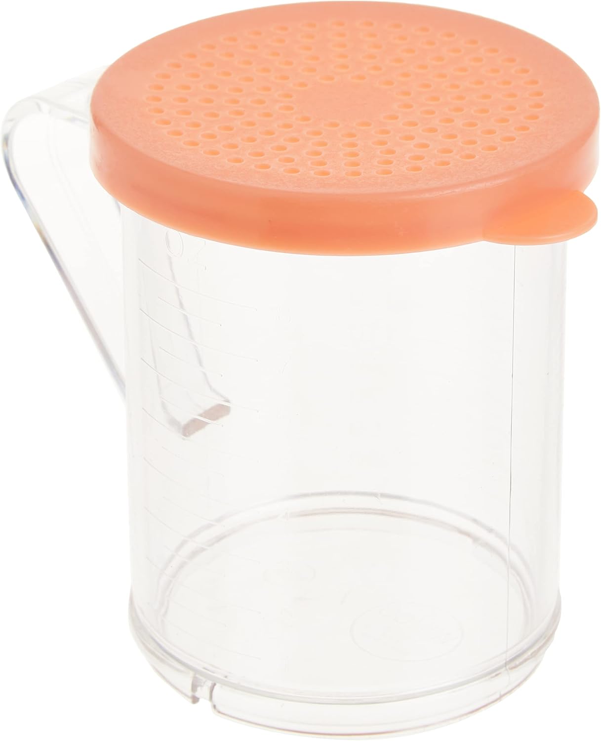 WINCO Dredge with snap on Lids, Clear