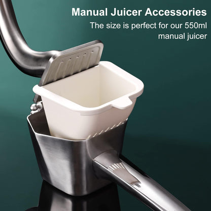 SUCCFLY Lemon Squeezer Stainless Steel, Manual Juicer Citrus Lime Orange Fruit Squeezer Heavy Duty Ergonomic Handle Labor-saving Large Capacity Juice Press Hand Handheld Juicer (5 Year Warranty)