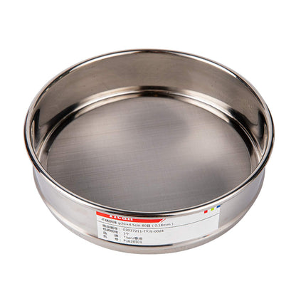 φ20×4.5cm 40 Mesh 304 Stainless Lab Sieves Economy Test Sieve 304 Stainless Steel Wire Cloth（0.45mm） - Colors A