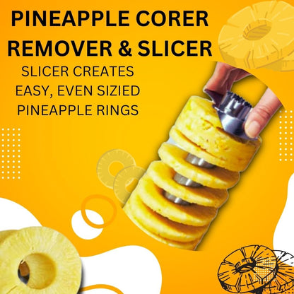 SEDLAV Pineapple Cutter & Corer Premium Pineapple Corer Remover Easy-to-Use Pineapple Corer with Thick Blade Pineapple Slicer Tool (1)