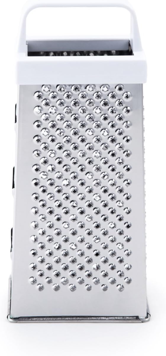 Fox Run 4-Sided Grater, Stainless Steel, 8-Inch