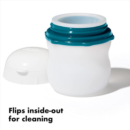 OXO Good Grips Prep and Go Silicone Squeeze Bottle 2 Pack - Ocean Blue