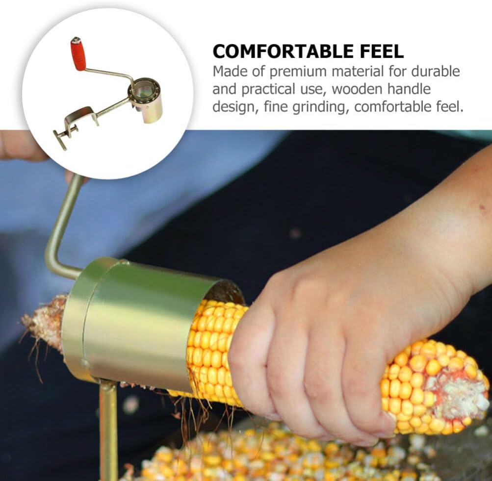 Corn Peeler, Stainless Steel Corn Stripper, Corn cob Stripping Tool Corn Cutter and Remover for Home Kitchen Restaurant