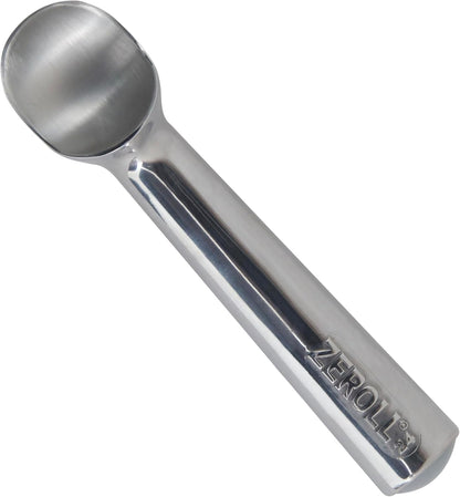 Zeroll Original Ice Cream Scoop Unique Liquid Filled Heat Conductive Handle Simple One Piece Aluminum Design Easy Release Made in USA, 2.5-Ounce, Silver