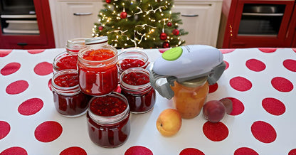 Electric Jar Opener, Jar opener, Automatic Jar Opener, Automatic Jar Opener for seniors with arthritis, fits almost all lid sizes, Not applicable to plastic jars(white)