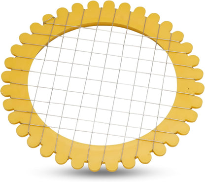 Egg Dicer for Hard Boiled Eggs - Wire Carrot, Potato & Salad Chopper Grid/Slicer, Manual - Plastic Vegetable and Fruit Chopper