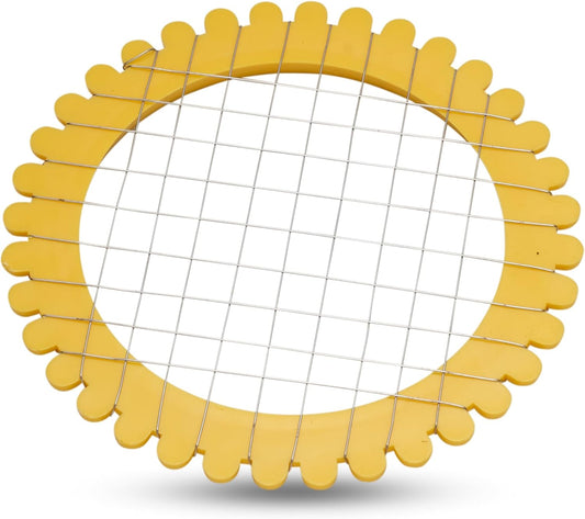 Egg Dicer for Hard Boiled Eggs - Wire Carrot, Potato & Salad Chopper Grid/Slicer, Manual - Plastic Vegetable and Fruit Chopper