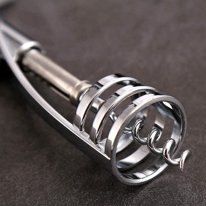 LGYYGLO Zinc Alloy Heavy Duty Wing Corkscrew Wine Bottle Opener with Waiter Corkscrew
