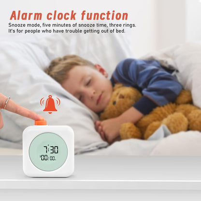 EooCoo Digital Visual Timer 60-Minute Countdown (3-in-1) for Kids & Adults, Handy Time Management Tool, Classroom Essential, Ideal Back-to-School Teacher Gift - Fits Homeschool, Kitchen, ADHD Users