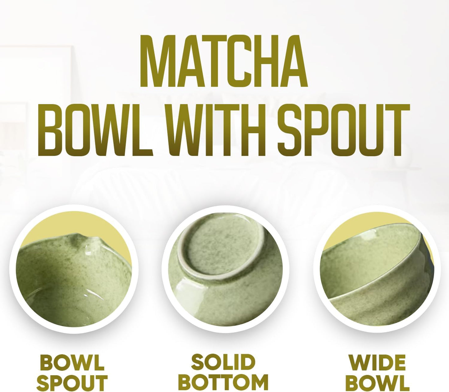 Matcha Whisk Set - 4 Pcs Matcha Tea Set Ideal for Matcha Tea Preparation - Provide an Authentic and Traditional Tea Ceremony Journey with Our Matcha Set - Matcha Kit for Flavor and Smooth Whisking