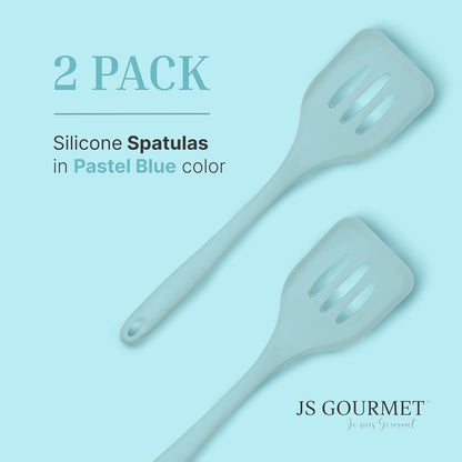 Silicone Pastry Brush Set – 2-Piece Set of Basting Brushes for Cuisine and BBQ – Kitchen Tools and Accessories with Comfortable Handles, Heat-Resistant Utensils for Cooking & Baking – Pastel Pink
