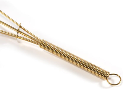 GEPOR Mini Whisks 5 inch 4Pcs Gold